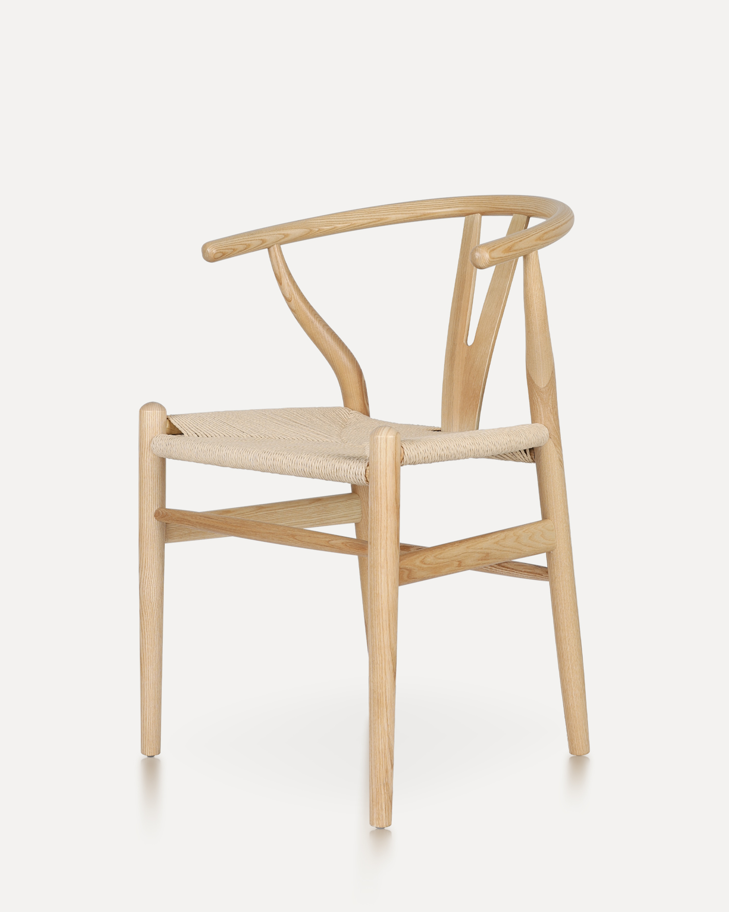 Zeitloser Eleganz -Holzstuhl