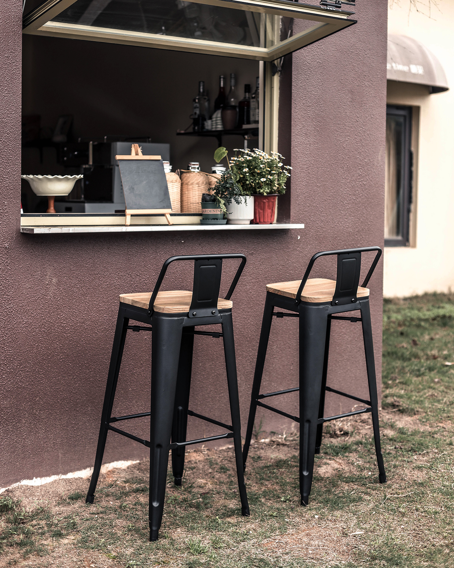 Rustikale Terrasse Designstühle Rustikale Terrasse Designstühle