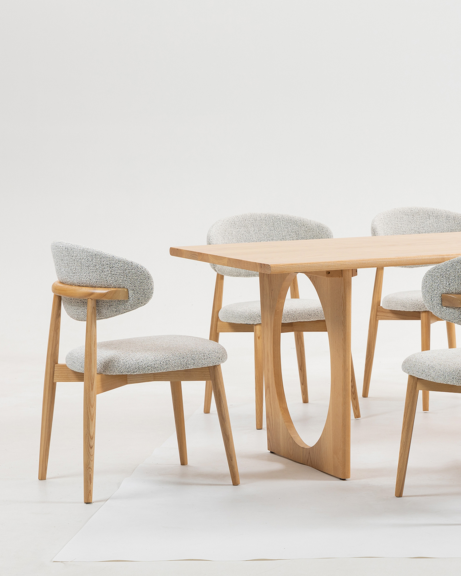 Natürliche Schönheit Asche Holz Tisch Natürliche Schönheit Asche Holz Tisch